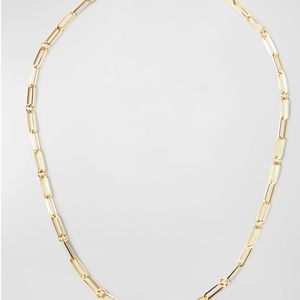 Roberto Coin 18 karat gold Paperclip Necklace